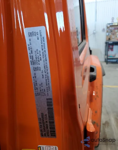 2025 Jeep Wrangler Rubicon z USA, uszkodzony, nr VIN 1C4RJXFG0SW593053